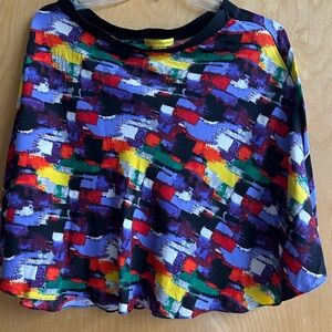 Catherine Malandrino Silk Mini Skirt, Size 4